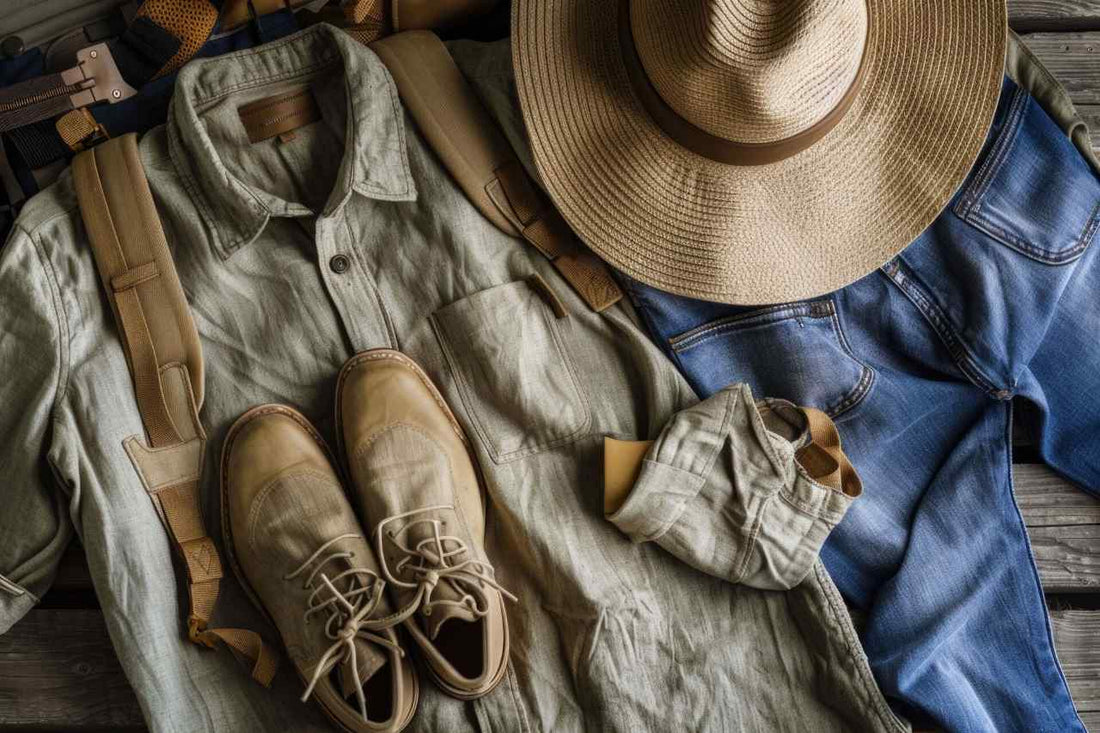 hot weather outdoor outfit for men