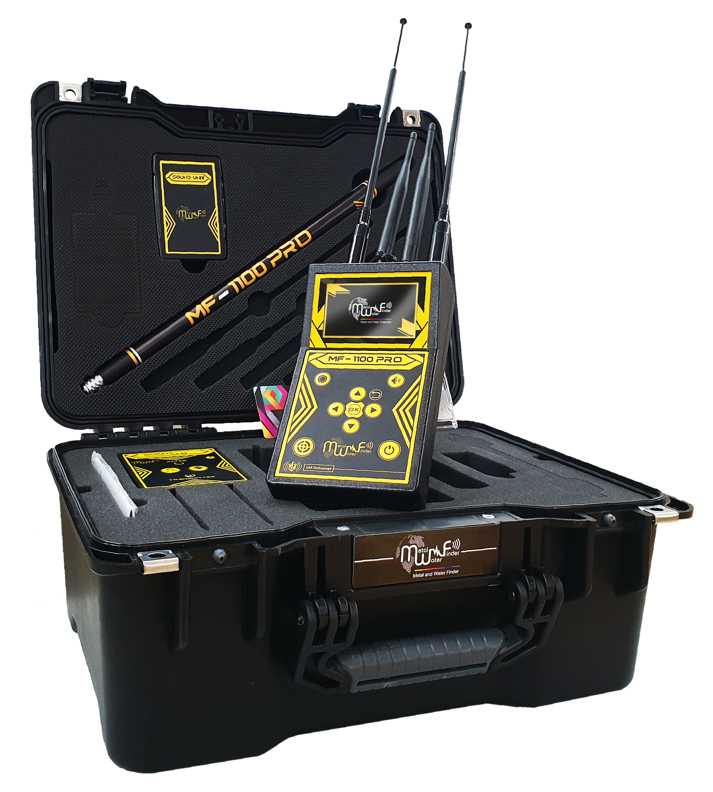 MWF MF 1100 Pro Long Range Detector - Standard Package