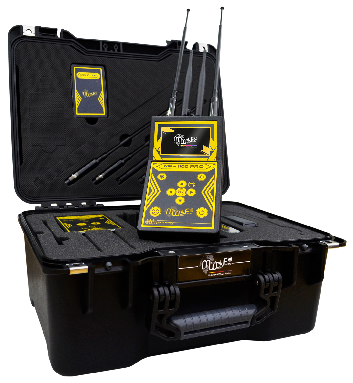 MWF MF 1100 Pro Long Range Detector - Standard Package