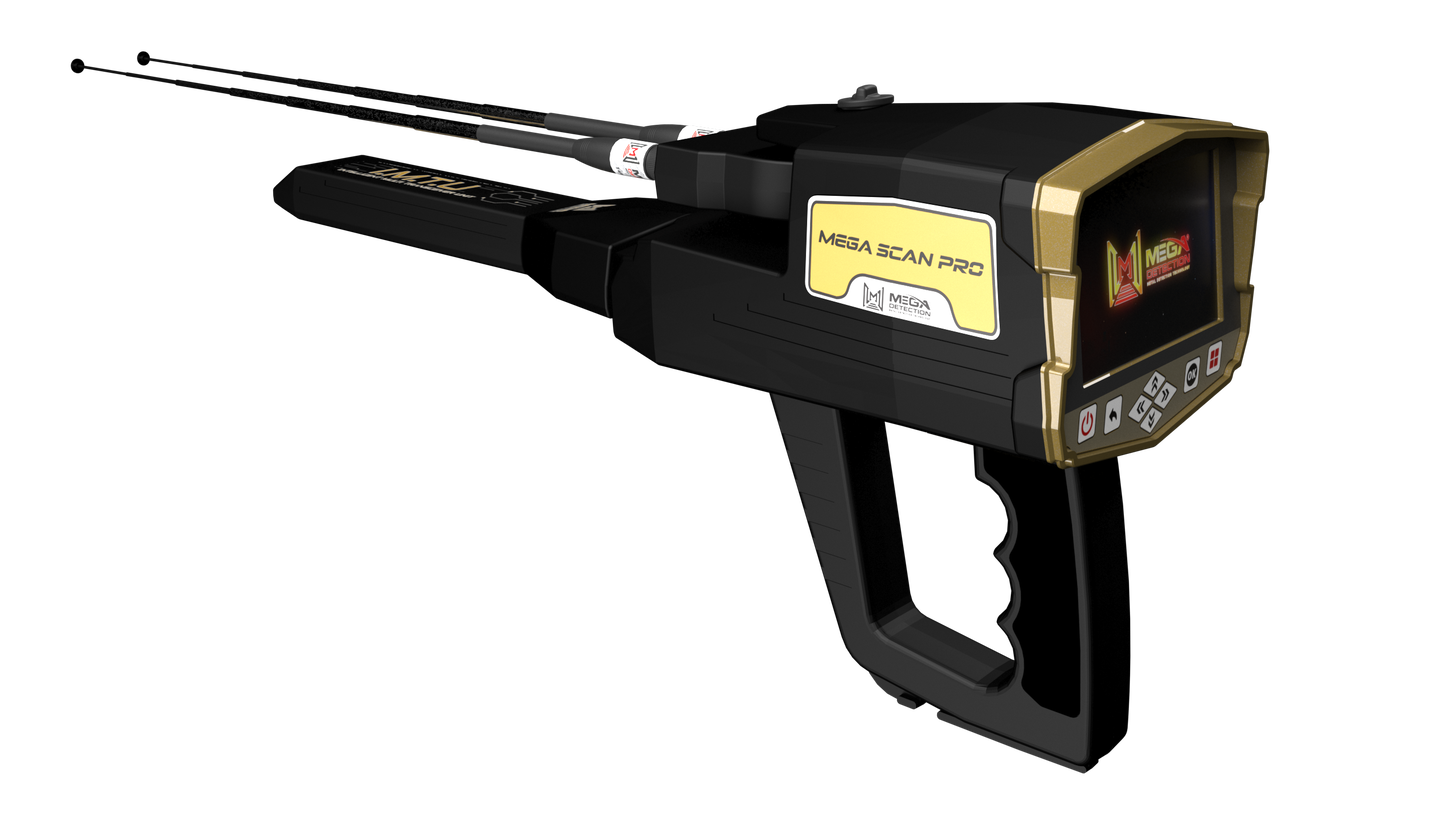 Mega Detection Mega Scan Pro New Edition 2024 Long Range Metal Detector