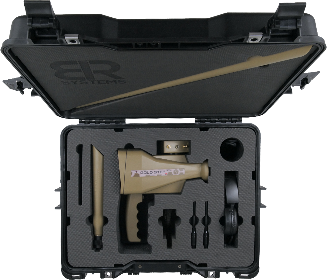 BR SYSTEMS Gold Step Pro Max Gold and Metal Detector