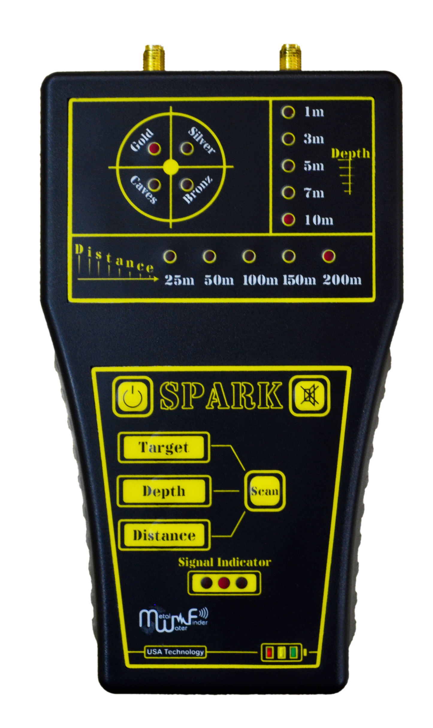 MWF SPARK Long Range Metal Detector