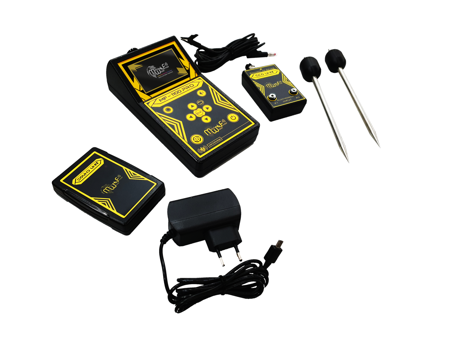 MWF MF 1100 Pro Long Range Detector - Pro Package