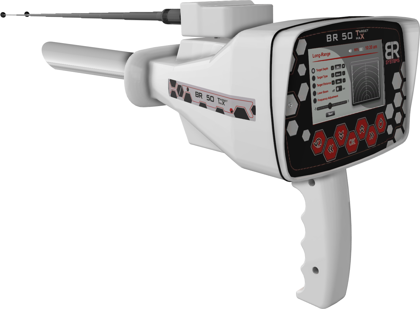BR SYSTEMS 50 Target Max Metal Detector