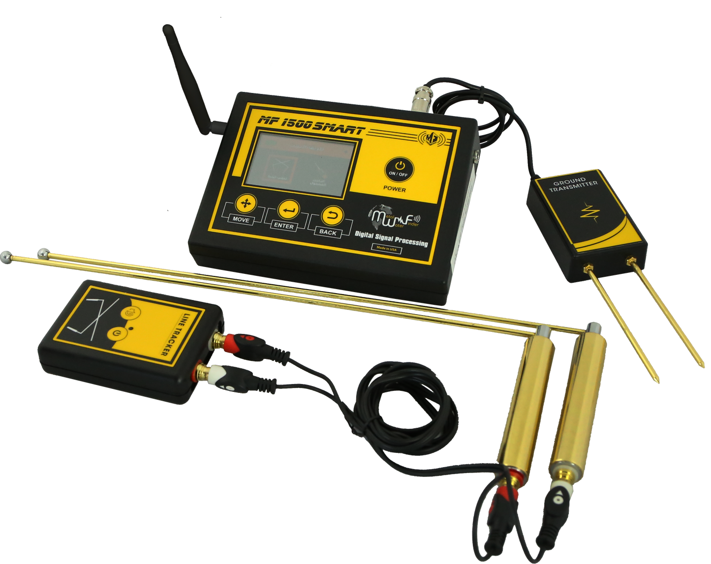 MWF 1500 Smart Long Range Metal Detector