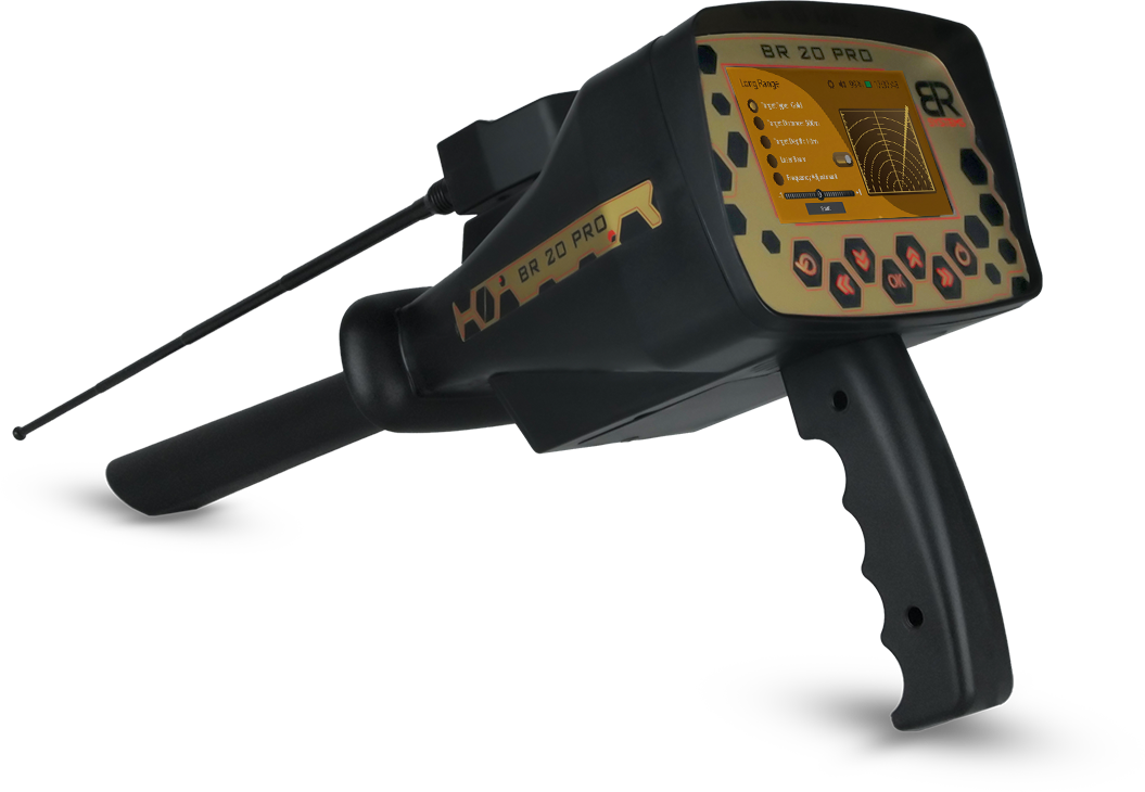 BR SYSTEMS 20 PRO Gold and Metal Detector