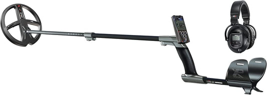 XP Deus Full Metal Detector with 9" Search Coil, Remote Control and WS5 Headphones