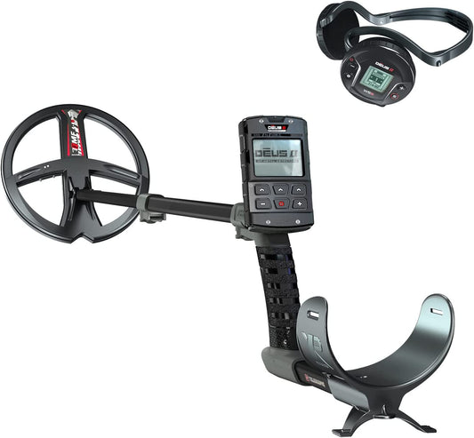 XP Deus II Full Metal Detector with 9" FMF Search Coil