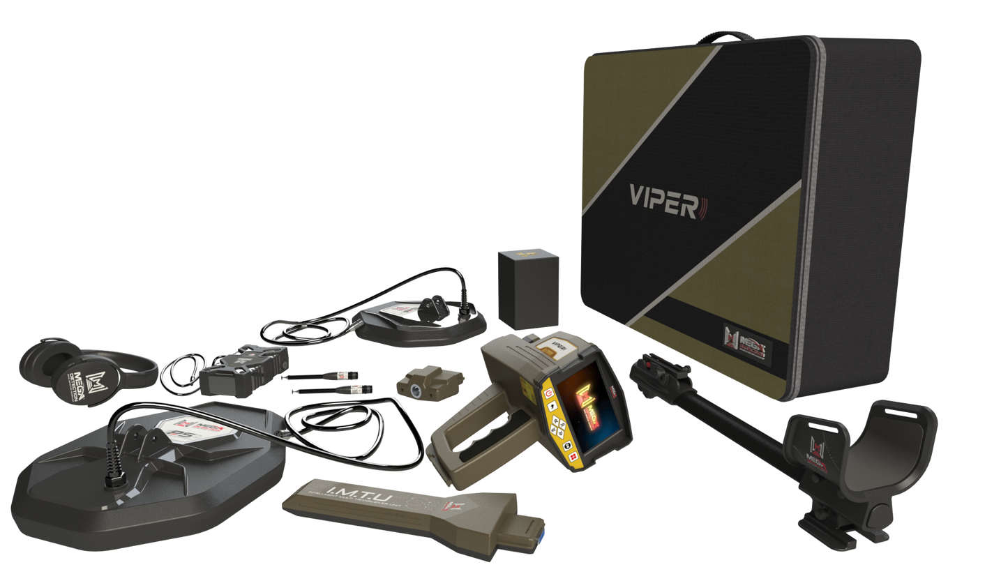 Mega Detection Viper Professional Metal Detector