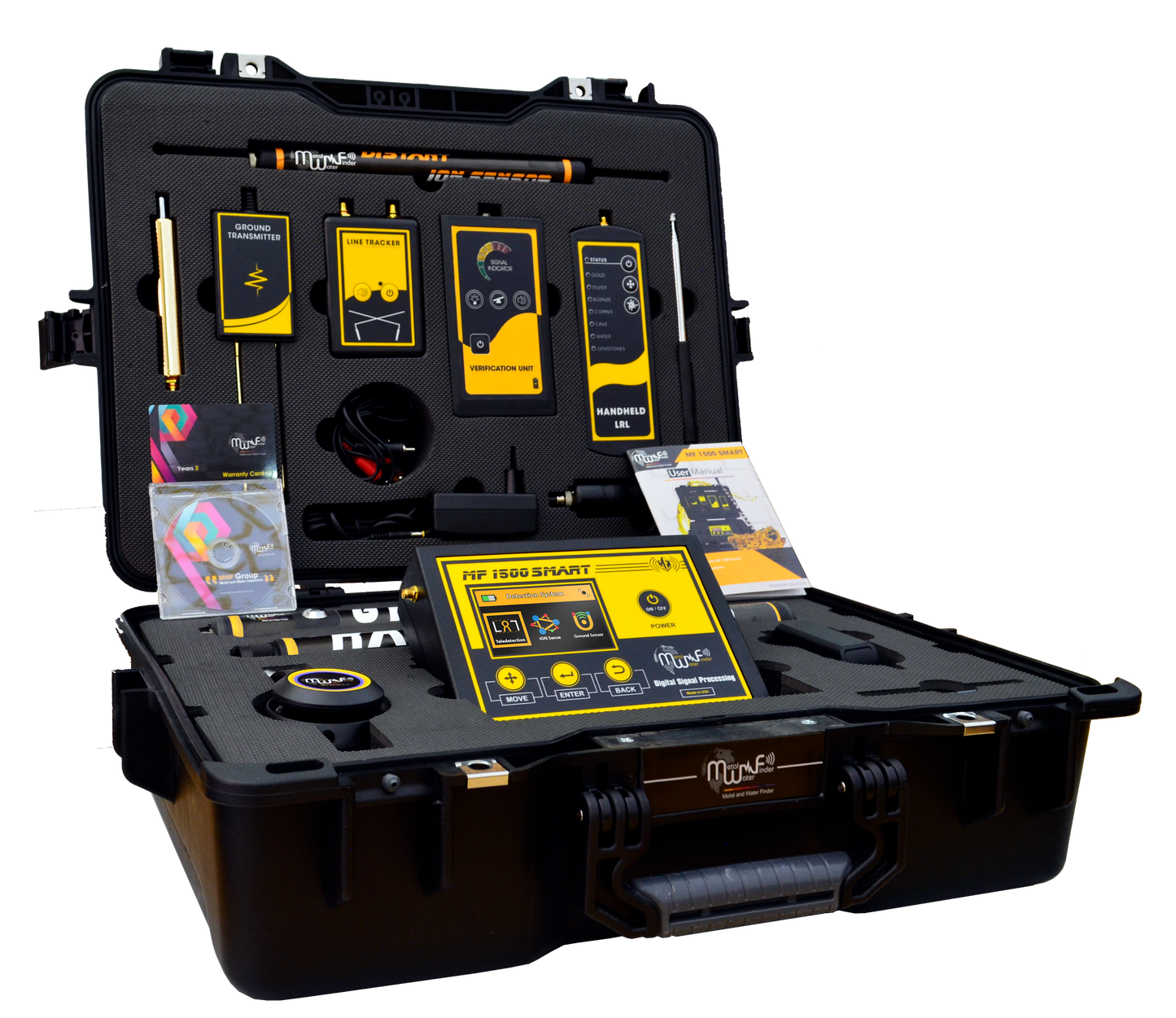 MWF 1500 Smart Long Range Metal Detector