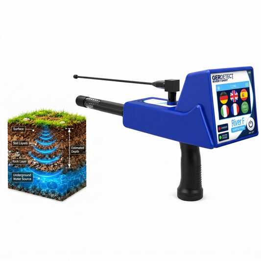GER Detect RIVER-F Smart Underground Water Locator