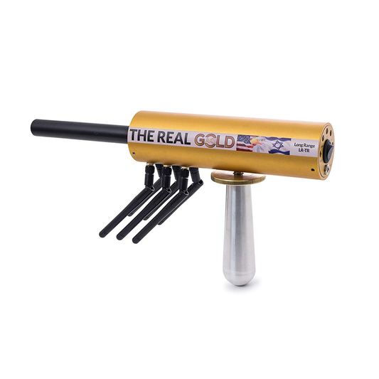 REAL GOLD AKS LR-TR Long Range Gold, Silver, Copper and Stone Metal Detector