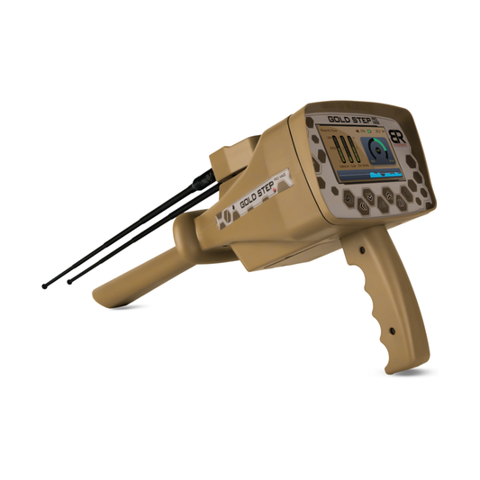 BR SYSTEMS Gold Step Pro Max Gold and Metal Detector