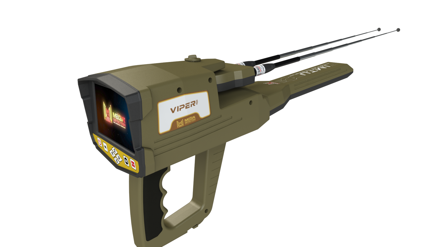 Mega Detection Viper Professional Metal Detector
