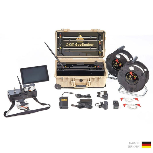 OKM GeoSeeker Underground Water Locator + Android Tablet with 3D Software