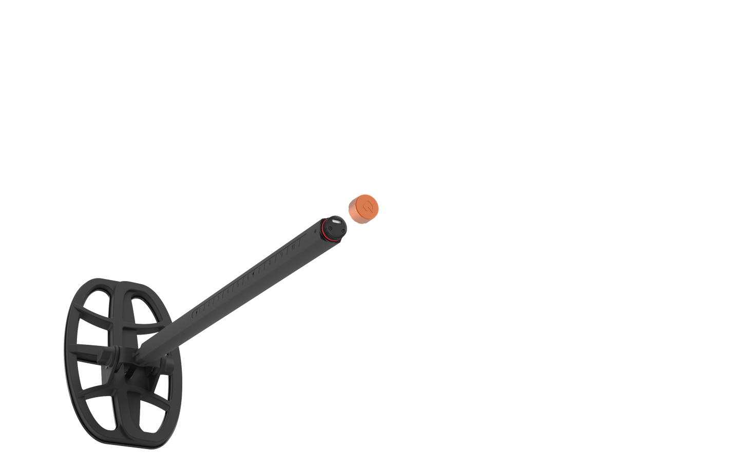 Quest Air Metal Detector with 9x5" Waterproof Search Coil
