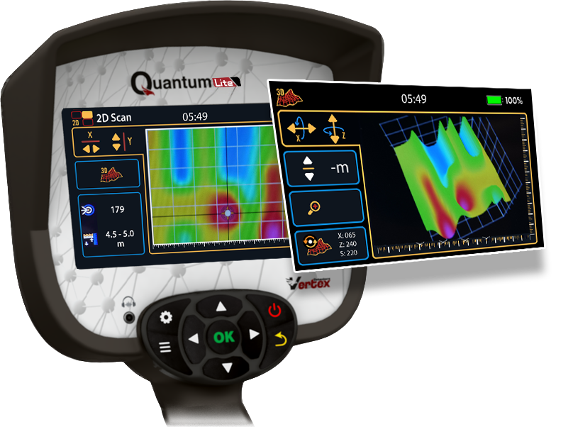 Vertex Quantum Lite Metal Detector