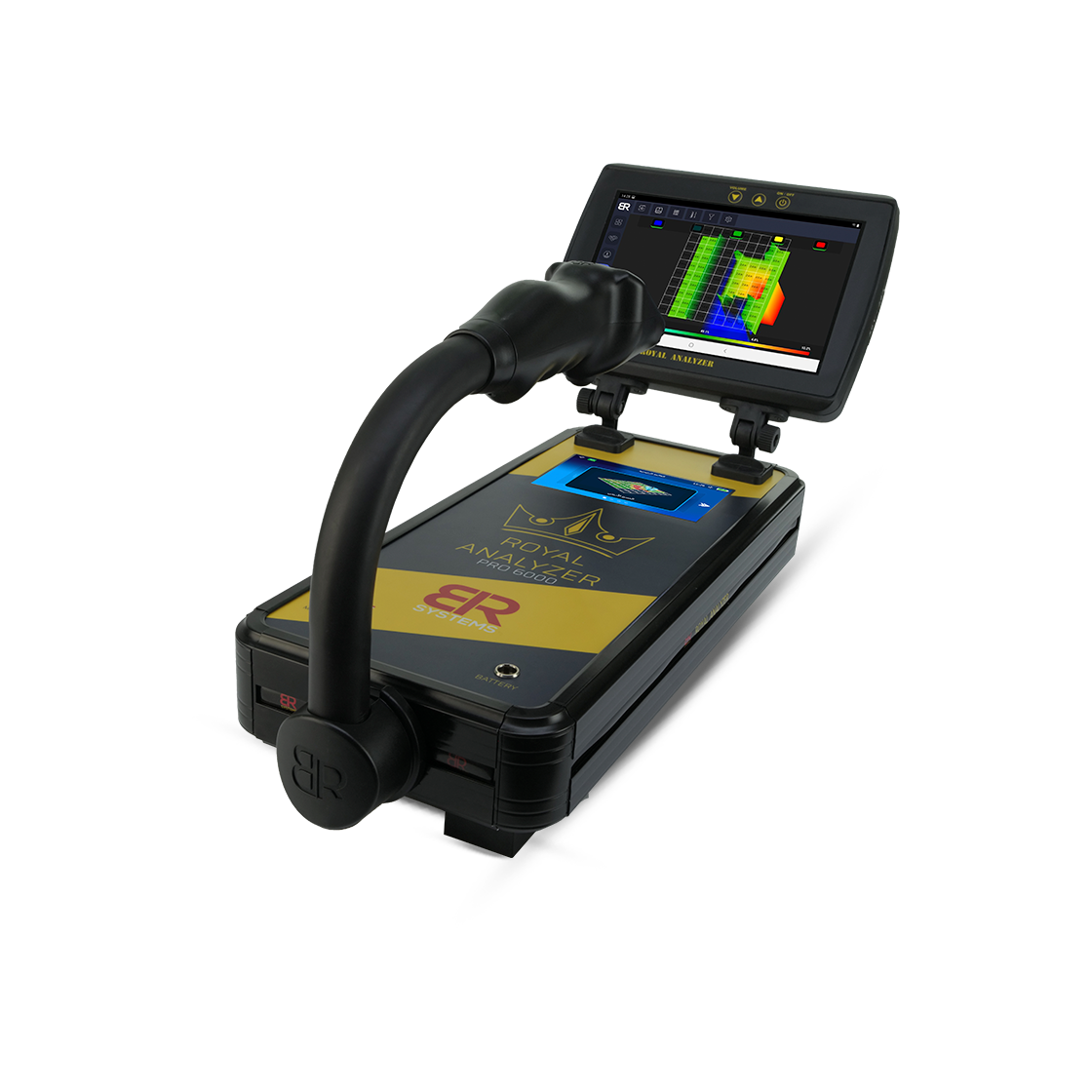 BR SYSTEMS Royal Analyzer Pro 6000 Gold and Metal Detector