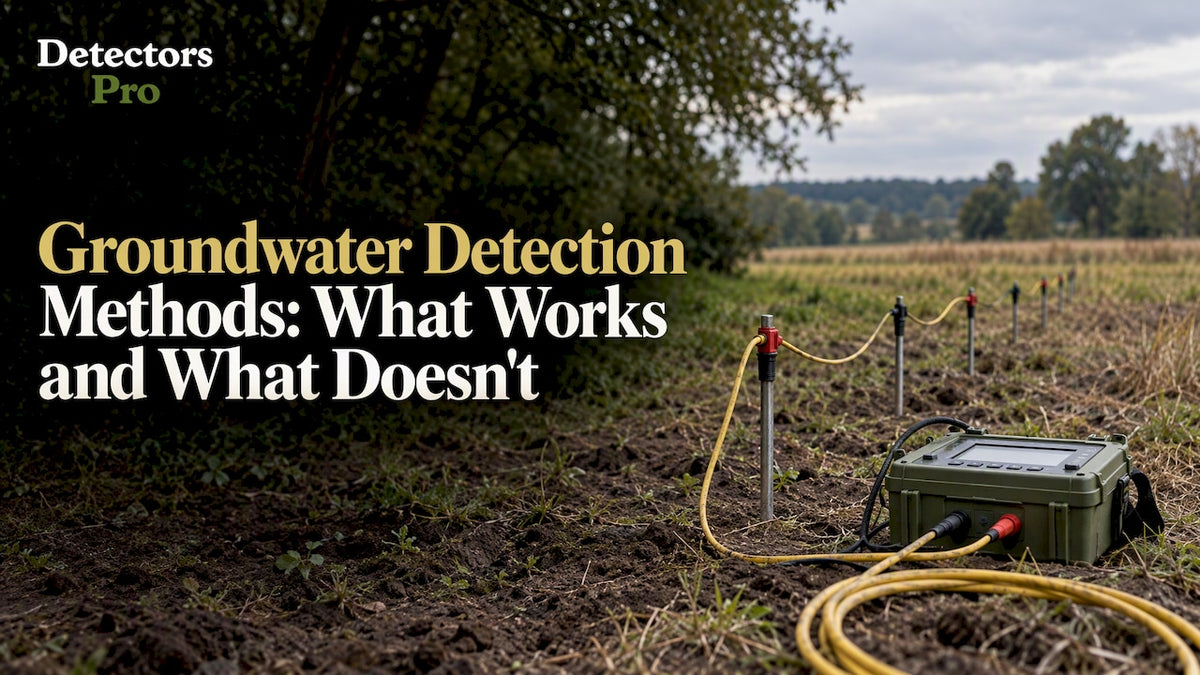 Electrodes and cable in groundwater survey