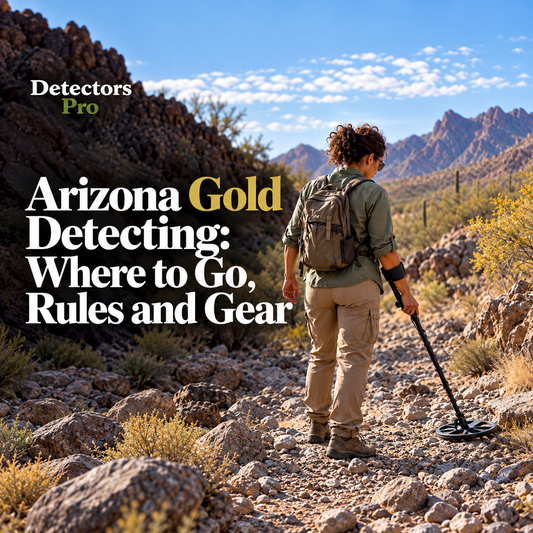 Arizona Gold Detecting: Where to Go, Rules and Gear