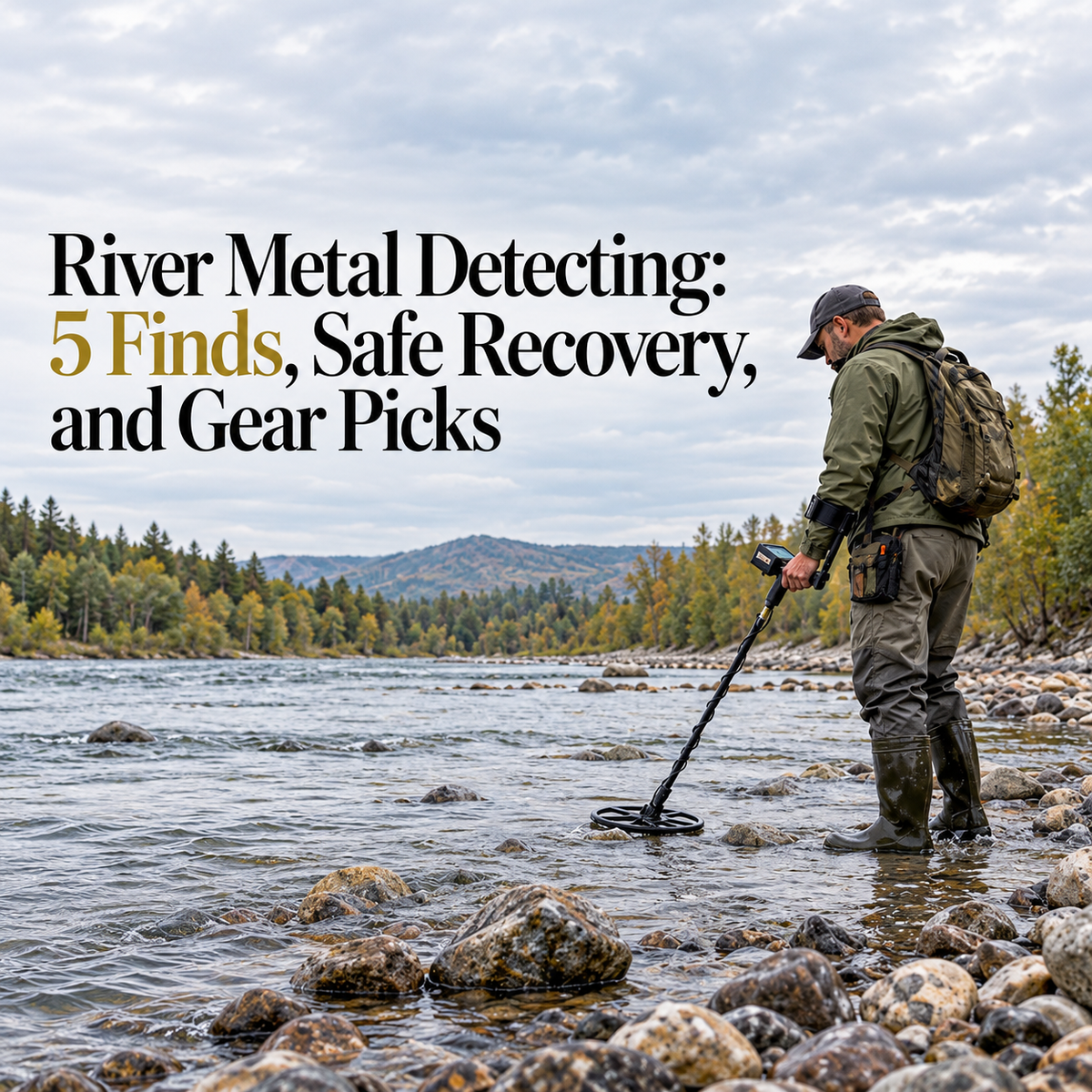 River Metal Detecting: 5 Finds, Safe Recovery, and Gear Picks