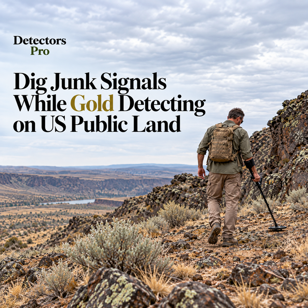 Gold Nugget Detecting: Dig Junk Signals on US Public Land