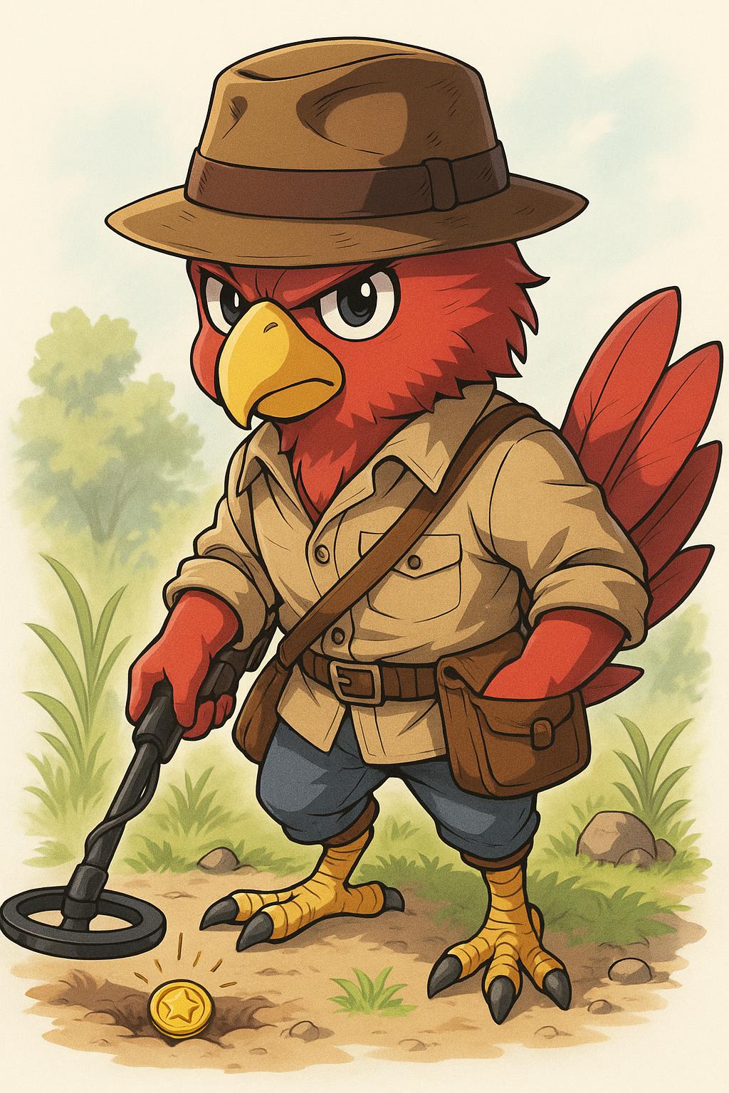 Parry: The Story Behind the Detectors Pro Mascot