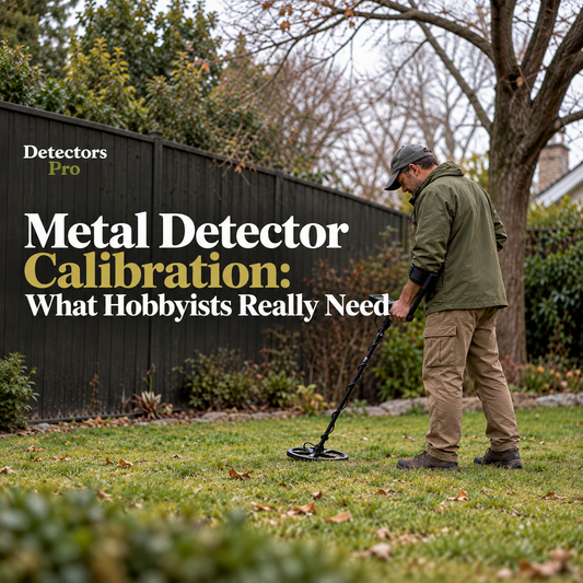 Metal Detector Calibration: What Hobbyists Really Need
