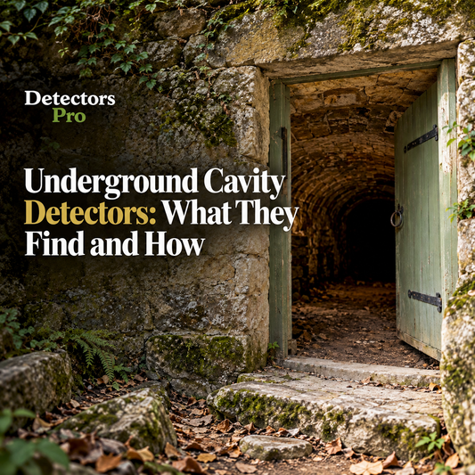 Underground Cavity Detectors: What They Find and How