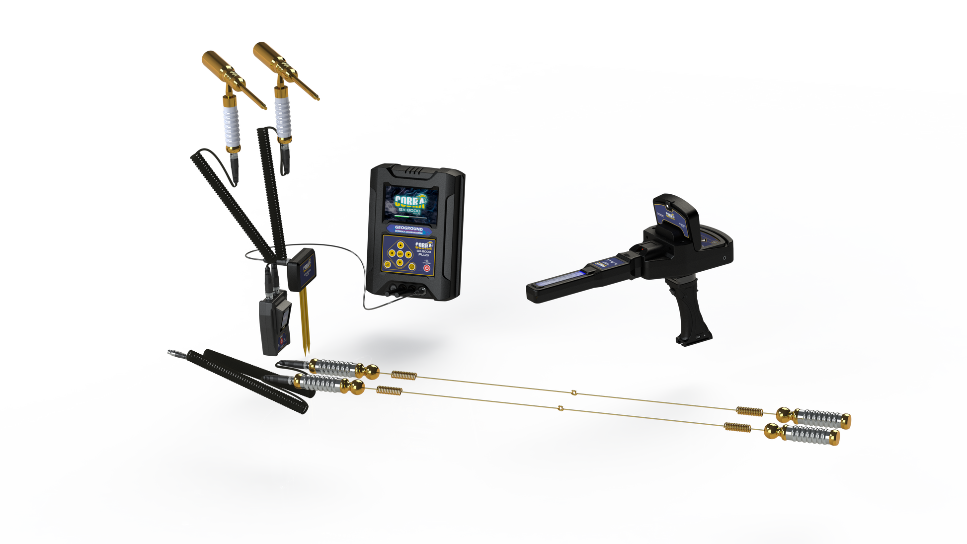 Geoground Cobra GX-8000 Plus Long Range Metal Detector