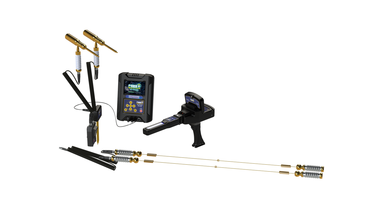 Geoground Cobra GX-8000 Plus Long Range Metal Detector