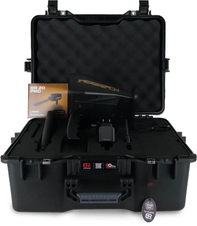 BR SYSTEMS 20 PRO Gold and Metal Detector