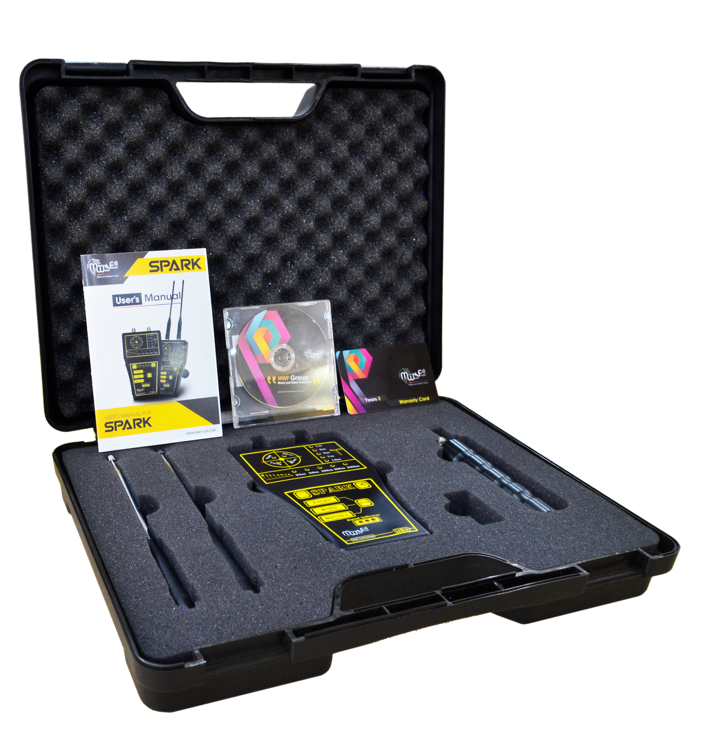 MWF SPARK Long Range Metal Detector