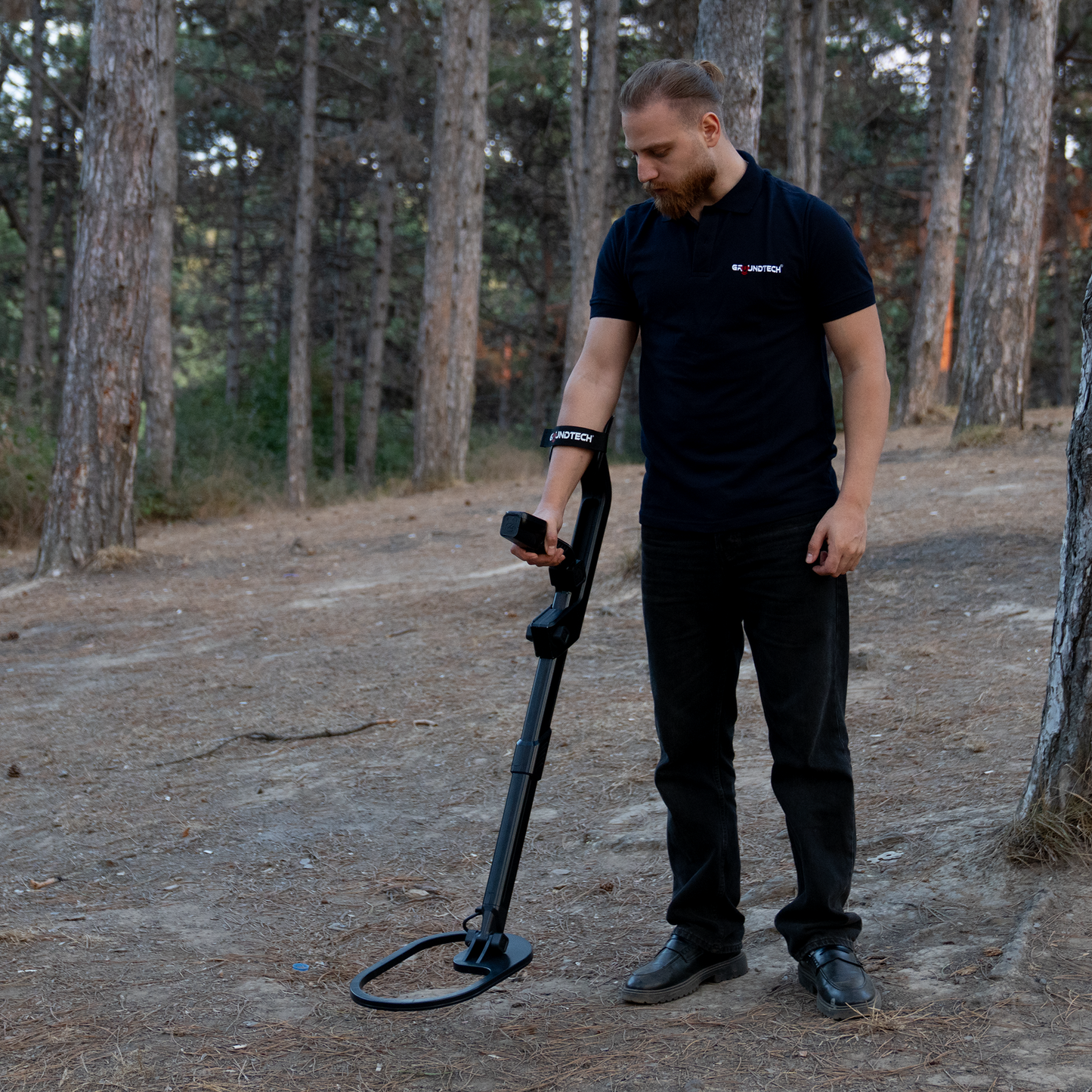 GROUNDTECH GR-4 Plus Deep Seeking 3D Metal Detector - Dual Sensor