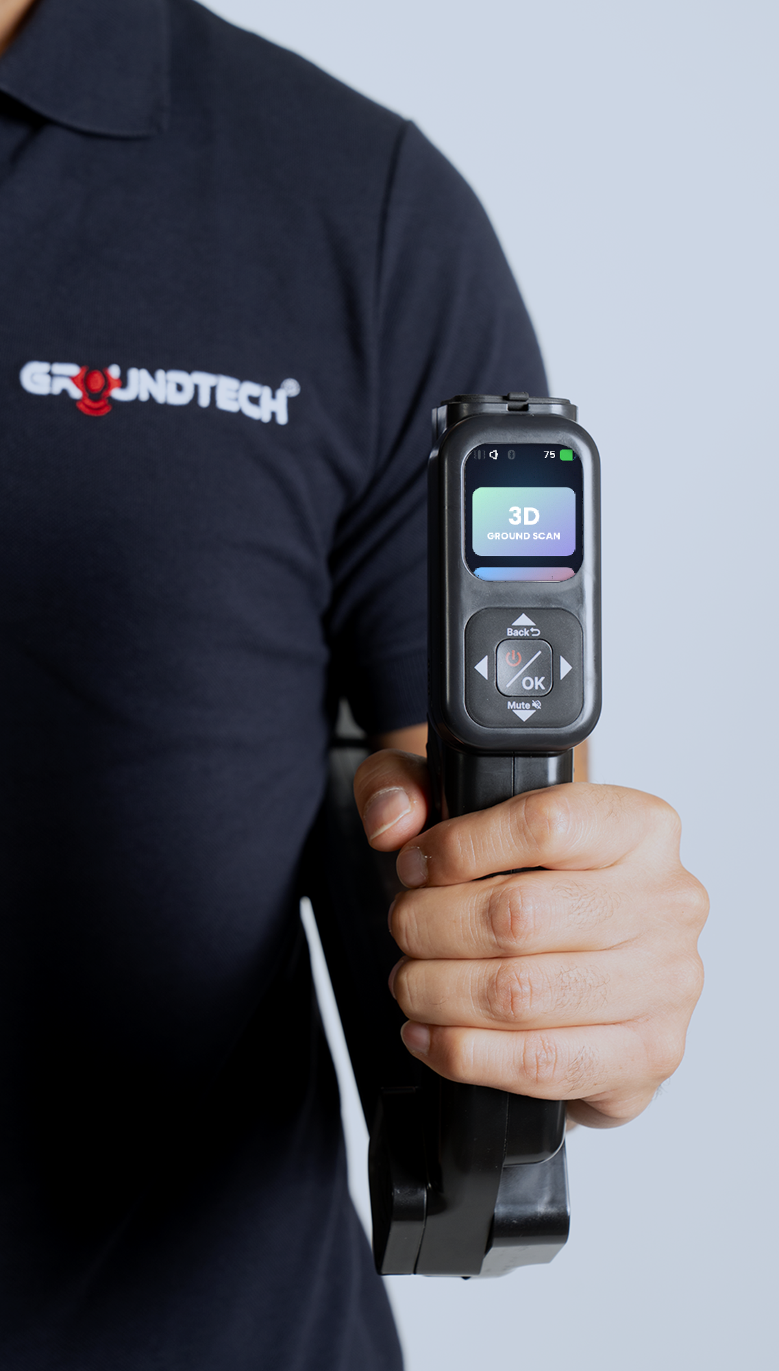 GROUNDTECH GR-4 Deep Seeking 3D Metal Detector 