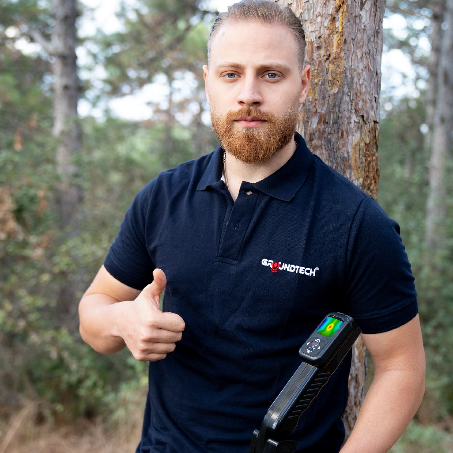 GROUNDTECH GR-4 Deep Seeking 3D Metal Detector 