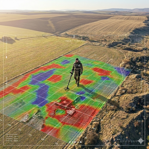 GROUNDTECH GR-4 3D Metal Detector - Single Sensor | Deep Seeking