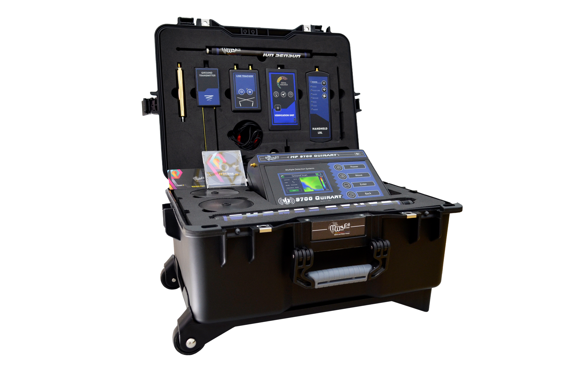 MWF 9700 Quinary Long Range Metal Detector