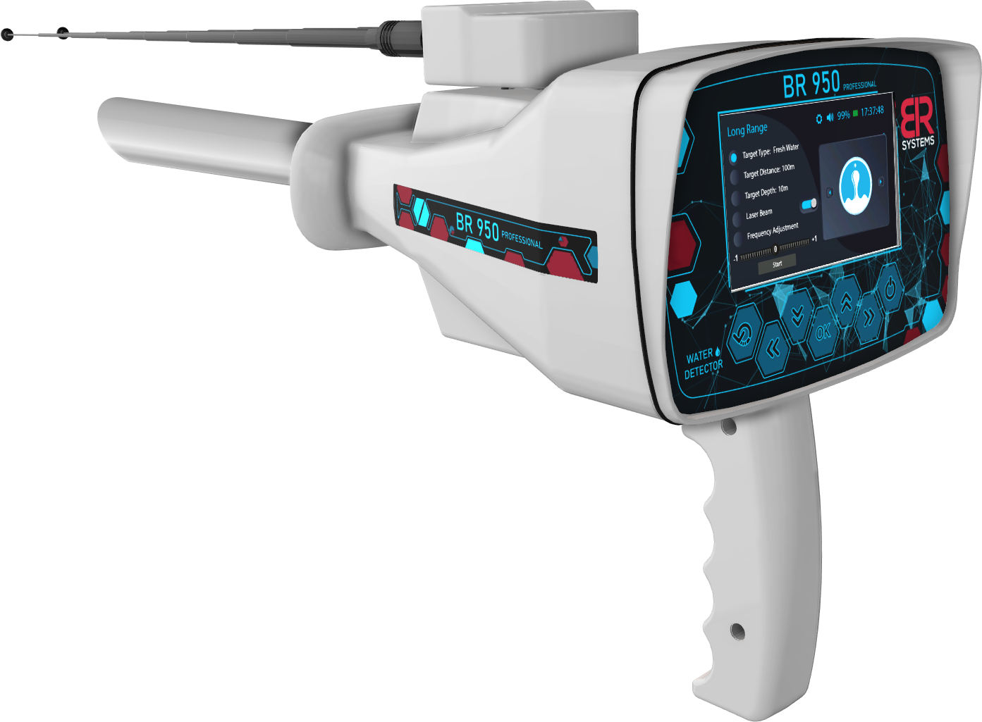 BR SYSTEMS 950 Metal Detector
