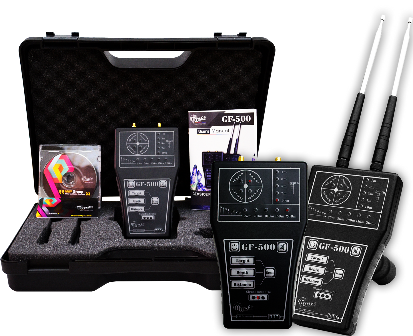 MWF GF 500 Long Range Diamond Detector