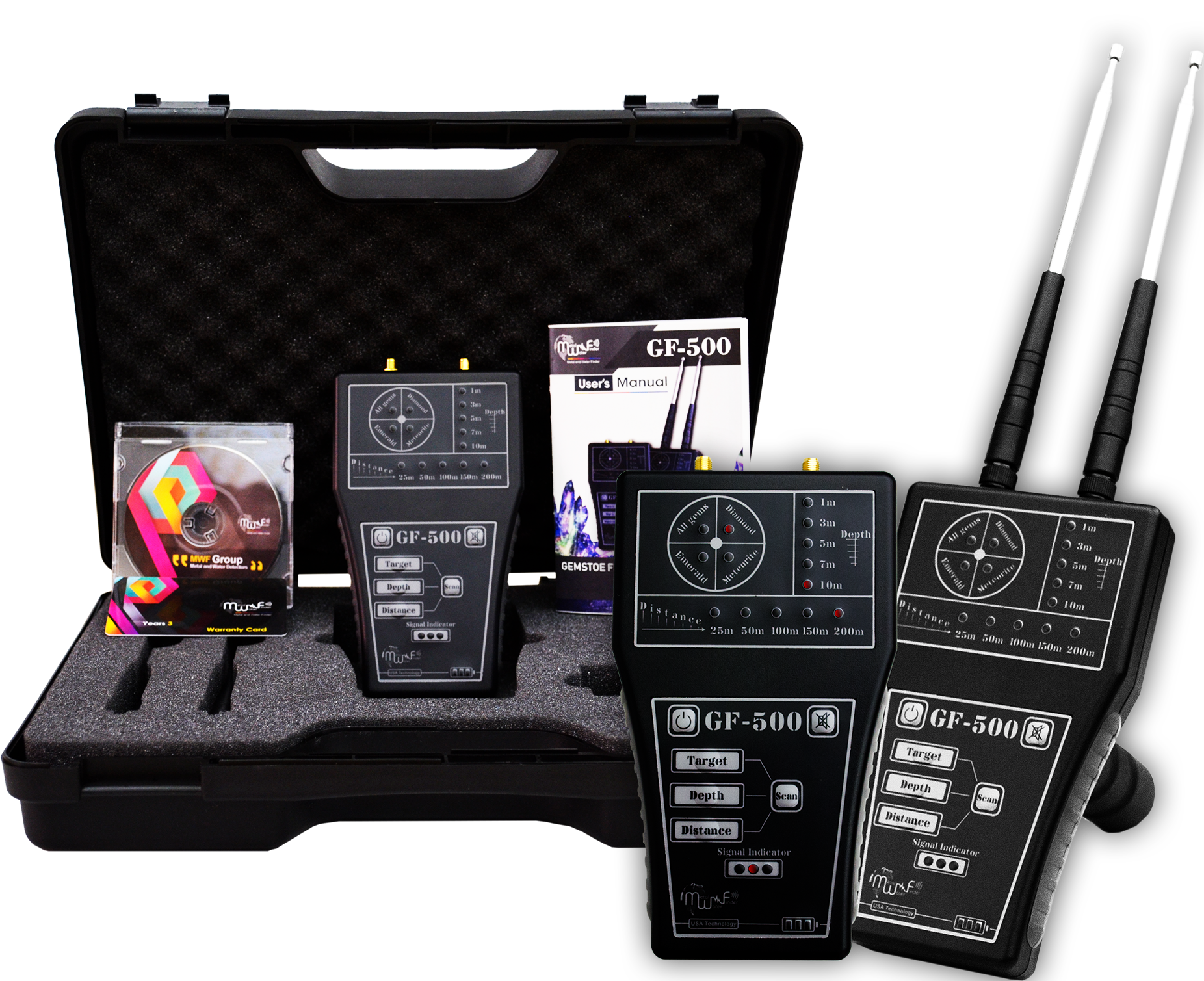 MWF GF 500 Long Range Diamond Detector
