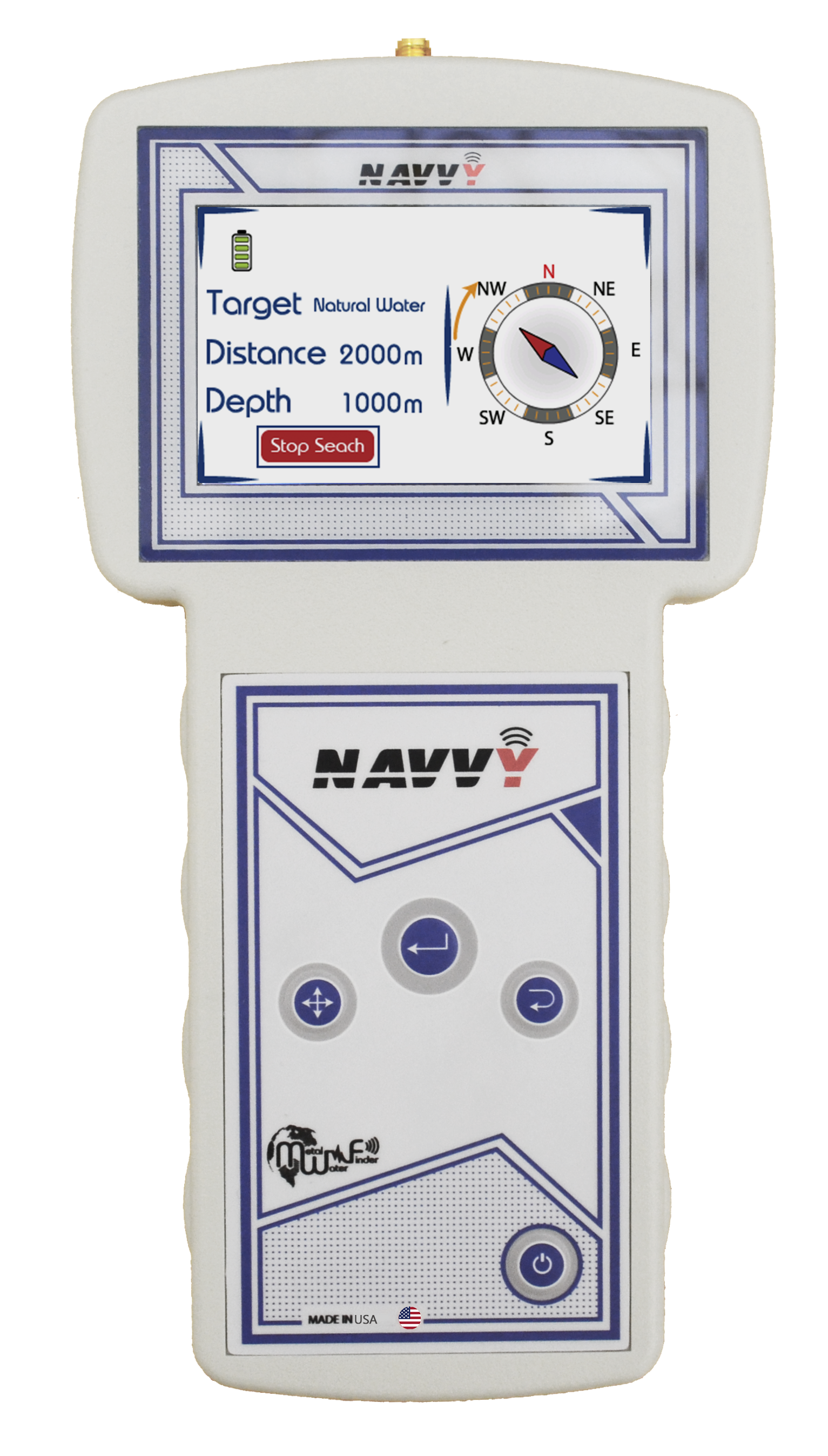 MWF Navvy Underground Water Locator Metal Detector