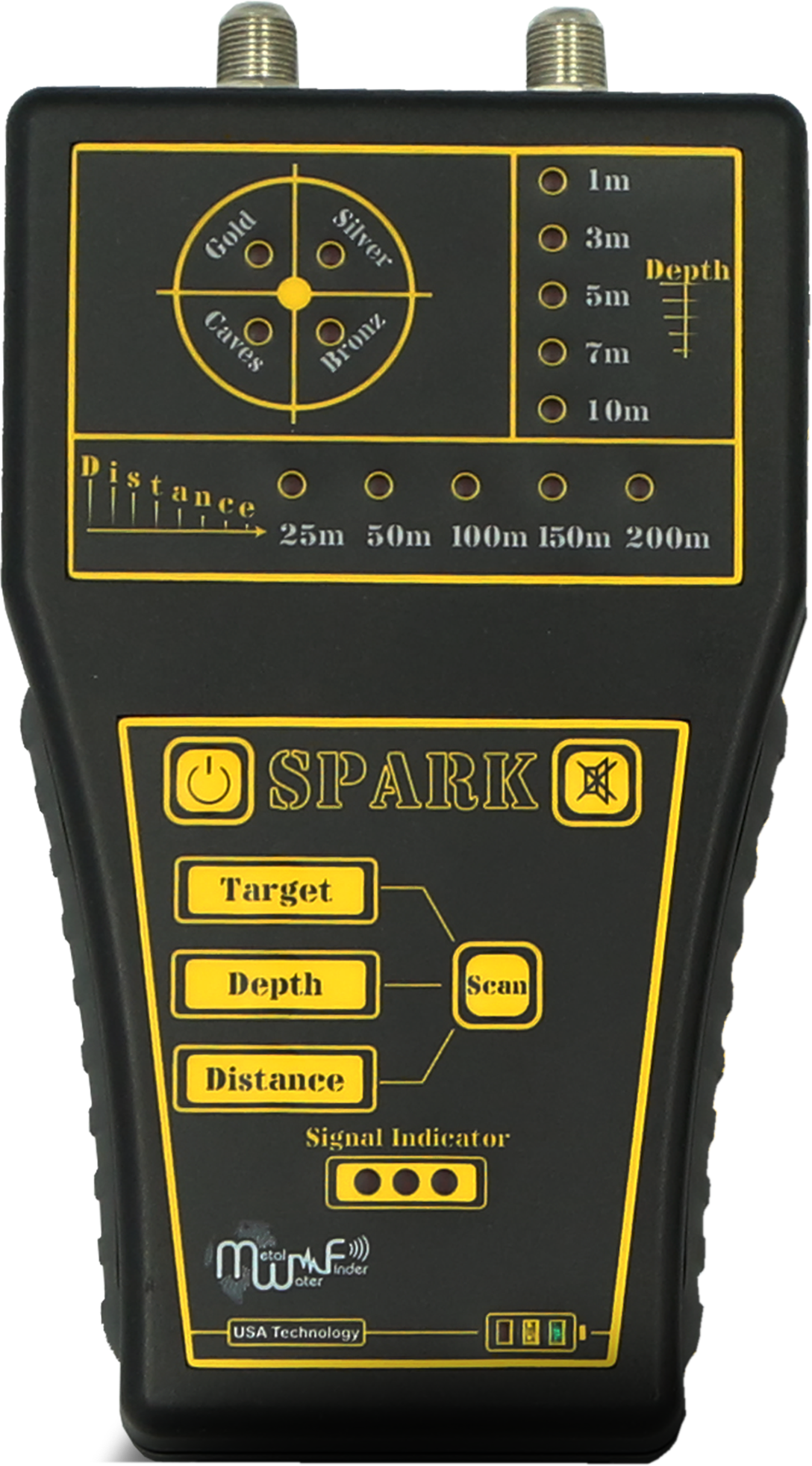 MWF SPARK Long Range Metal Detector