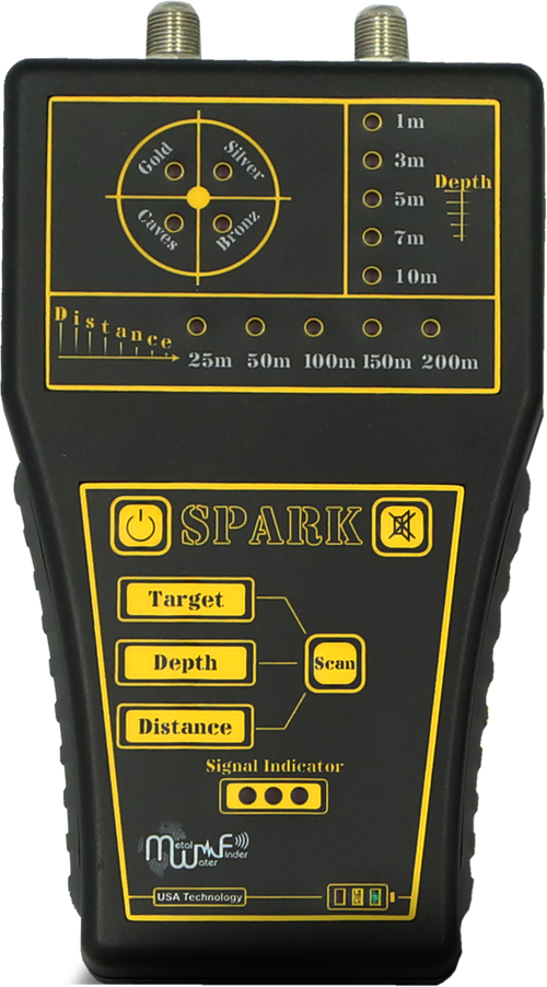 MWF SPARK Long Range Metal Detector