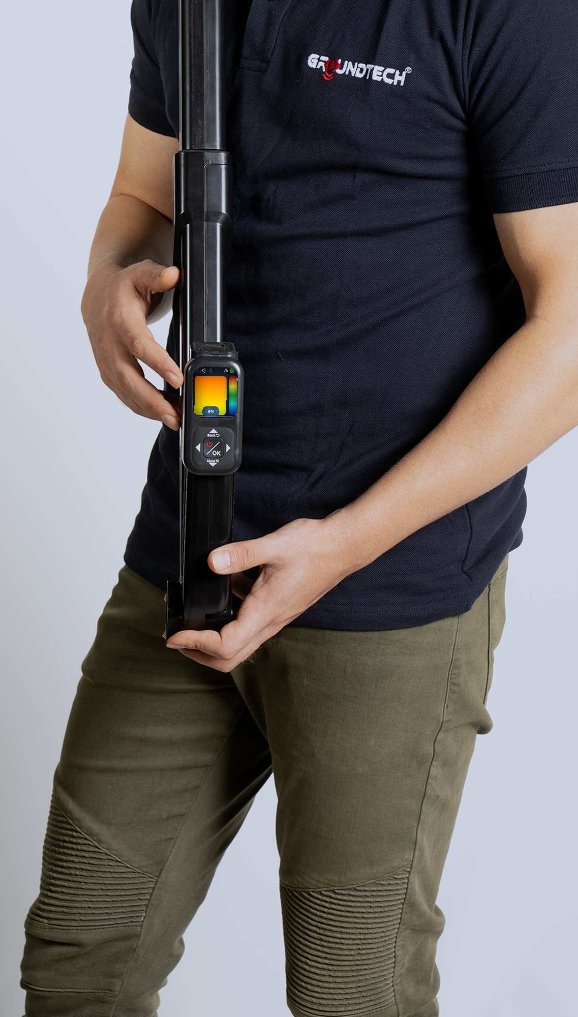 GROUNDTECH GR-4 Deep Seeking 3D Metal Detector 