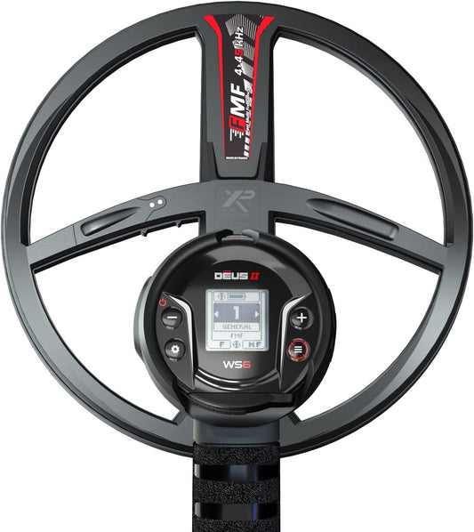 XP Deus II WS6 Master Metal Detector with 11" FMF Search Coil