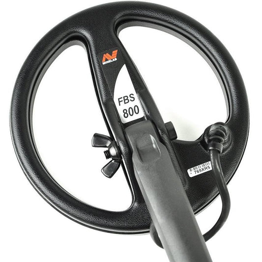 Minelab 8" FBS DD Search Coil & Lower Shaft For Minelab Safari