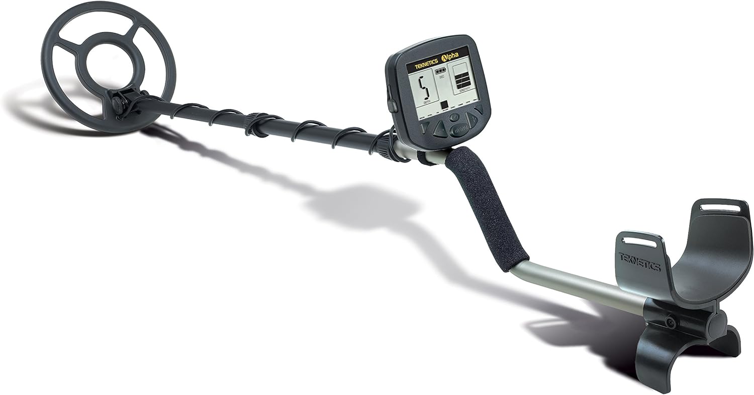 Teknetics Alpha 2000 Metal Detector with 8" Concentric Waterproof Search Coil