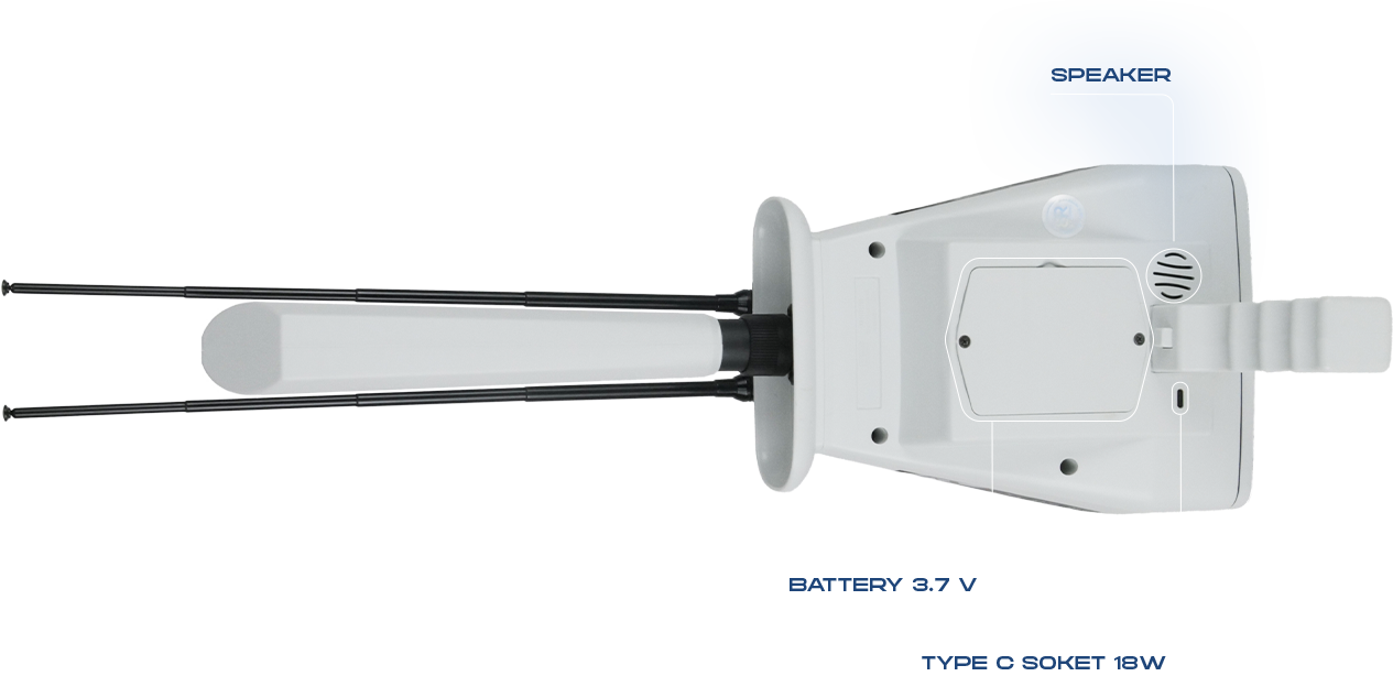 BR SYSTEMS 950 Metal Detector