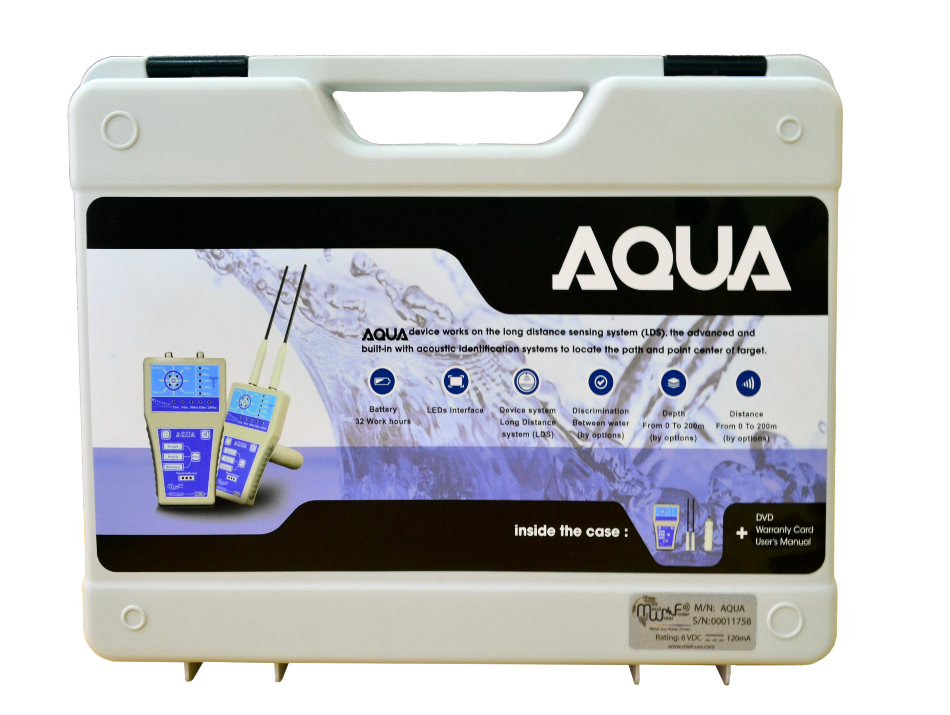 MWF Aqua Long Range Water Detector